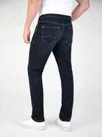Mish Mash Mirage Tapered Stretch Denim Jean - Blue/ Black
