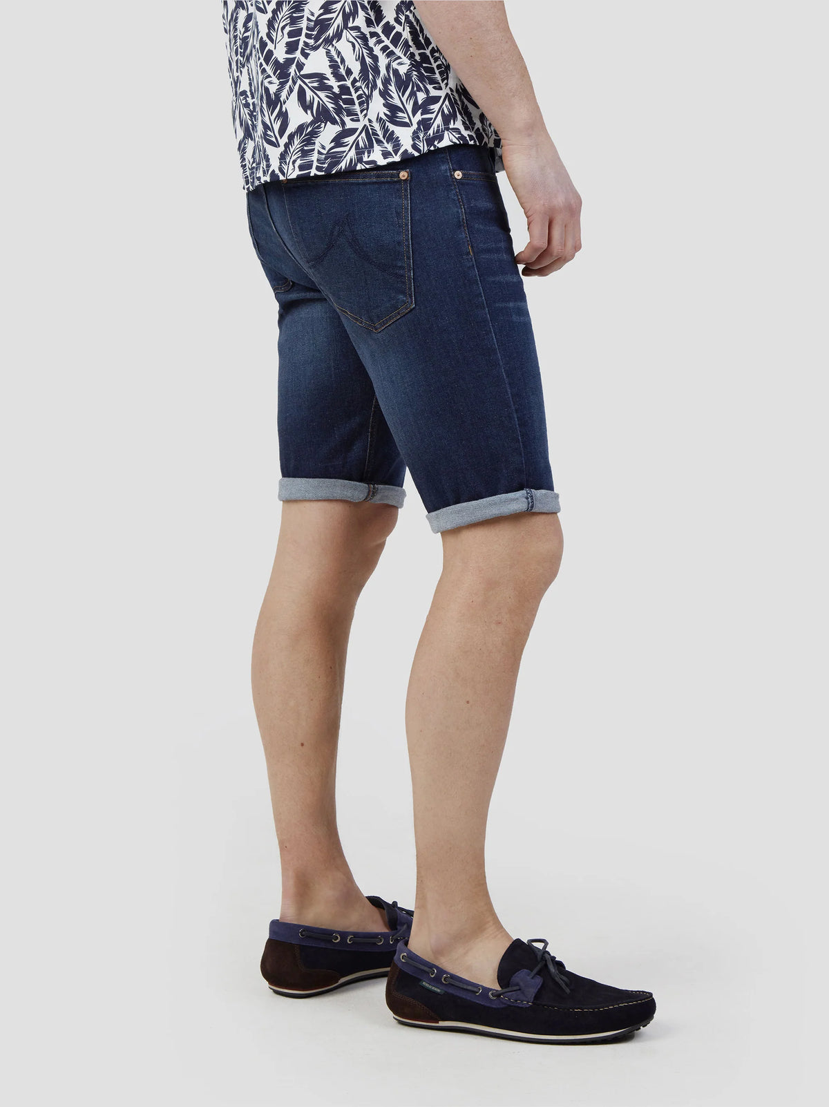 Mish Mash Paul Denim Shorts - Dark Blue