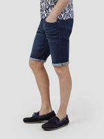Mish Mash Paul Denim Shorts - Dark Blue