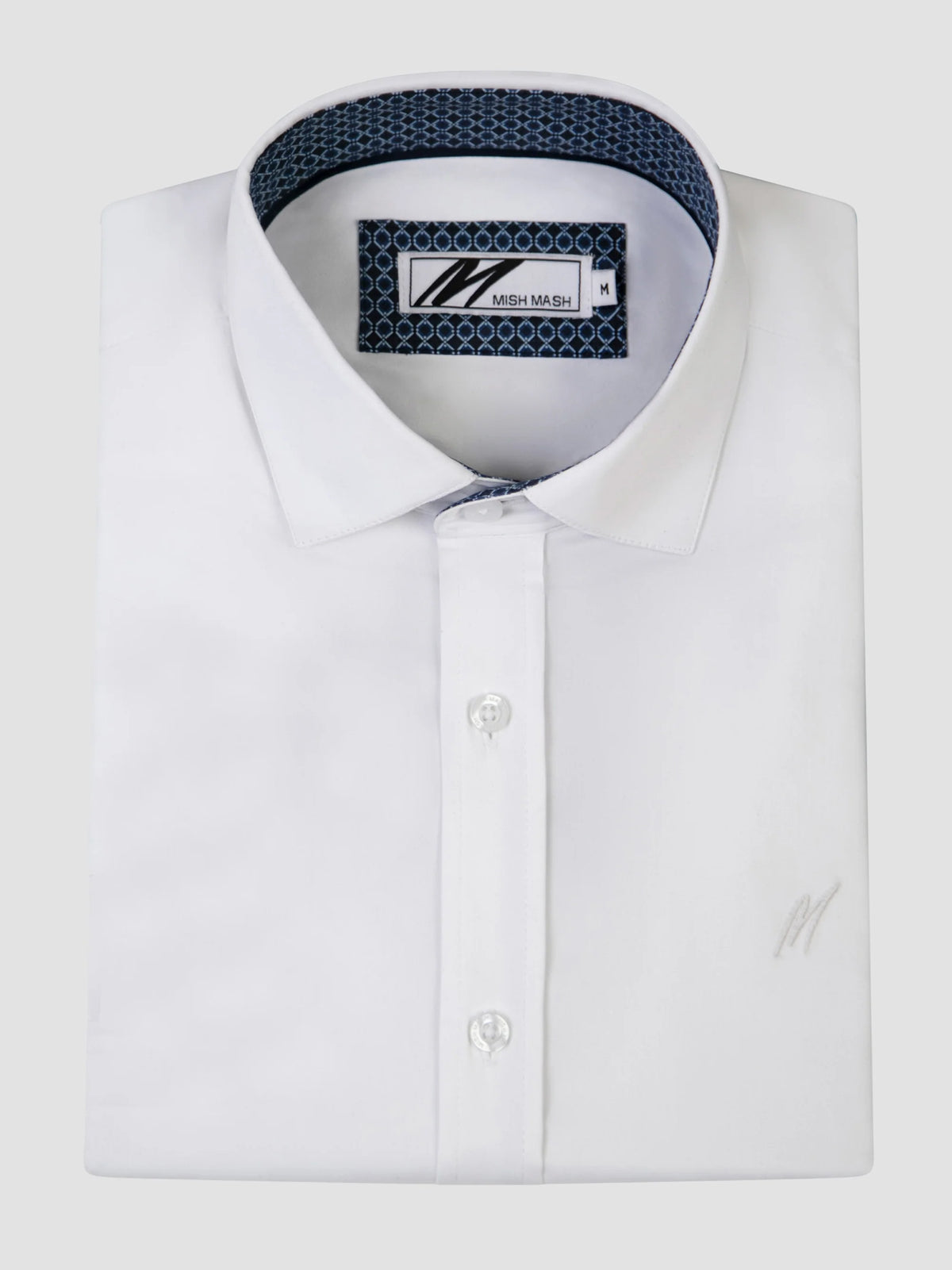 Mish Mash Rosewood Short Sleeve Shirt - White