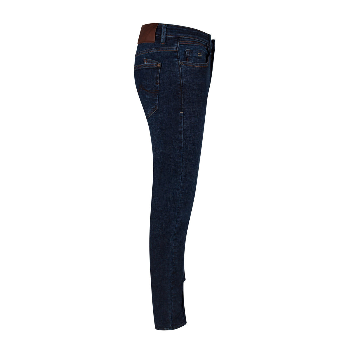 Mish Mash Santana Mid Stretch Tapered Jean - Dark Blue Denim