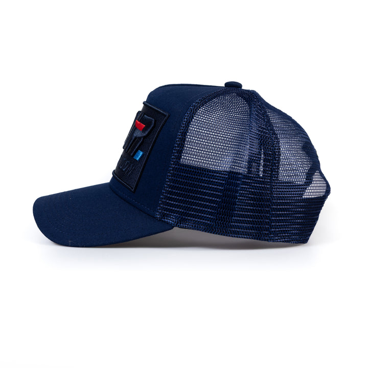 Societe Noir La Vitesse Mesh Trucker Cap