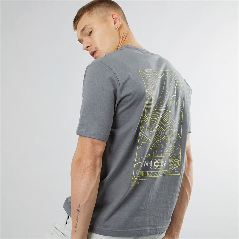 Nicce Katto T-Shirt - Grey