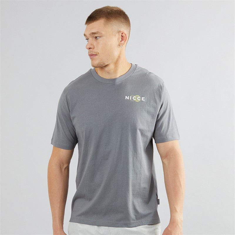 Nicce Katto T-Shirt - Grey