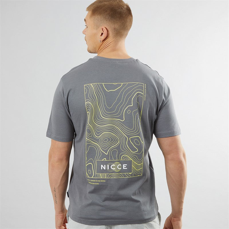 Nicce Katto T-Shirt - Grey