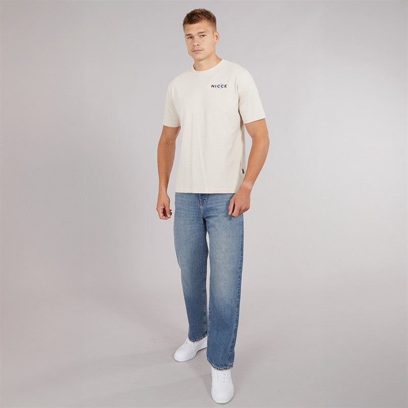 Nicce Katto T-Shirt - Light Stone
