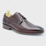Paolo Vandini Melbury Derby Leather Shoe - Bordeaux
