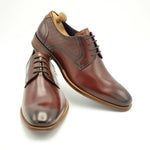 Paolo Vandini Melbury Derby Leather Shoe - Bordeaux