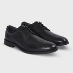 Paul Andrew Cambridge Brogue Shoes - Black