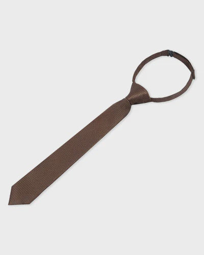 Paul Andrew Kids Textured Bow Tie Set - Brown