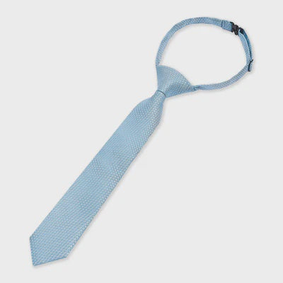 Paul Andrew Kids Textured Bow Tie Set - Sky Blue