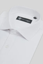 Paul Andrew Oliver Cutaway Collar Shirt - White