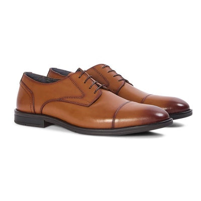 Paul Andrew Regent Oxford Shoes - Tan