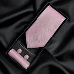 Paul Andrew Textured Tie Set - Light Pink