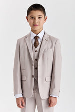 Paul Andrews/ Device Mayfair Kids 3 Piece Suit - Stone