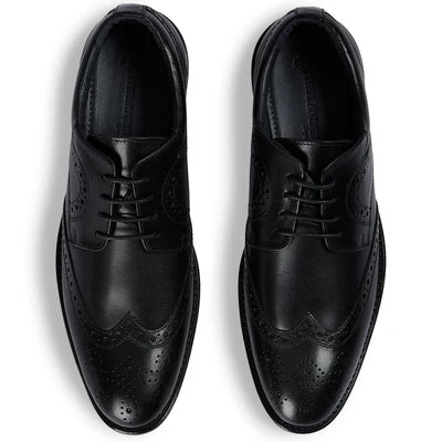 Paul Andrew Cambridge Brogue Shoes - Black
