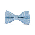 Paul Andrew Kids Textured Bow Tie Set - Sky Blue