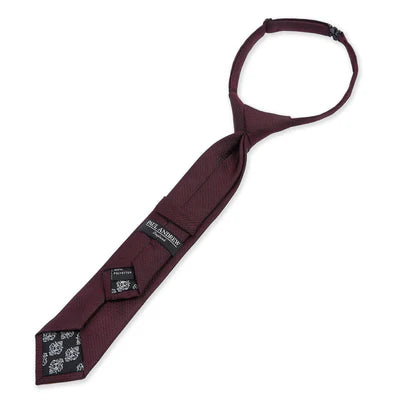 Paul Andrew Kids Textured Tie Set - Burgundy