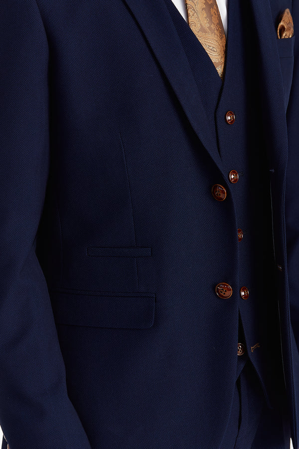 Paul Andrew Mayfair Blazer - Navy Blue