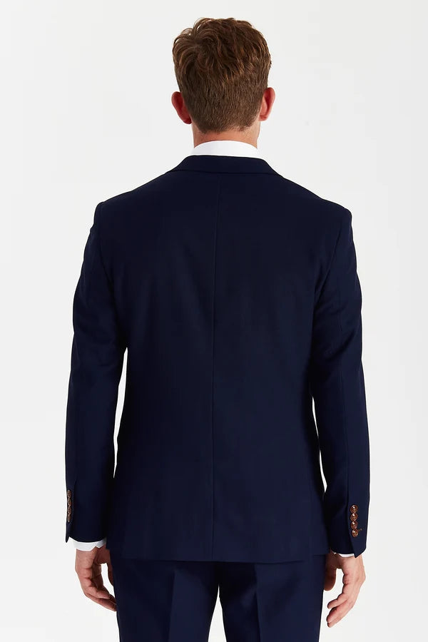 Paul Andrew Mayfair Blazer - Navy Blue