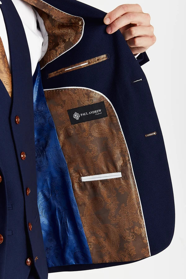 Paul Andrew Mayfair Blazer - Navy Blue