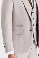 Paul Andrew Mayfair Waistcoat - Stone