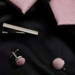 Paul Andrew Textured Tie Set - Light Pink