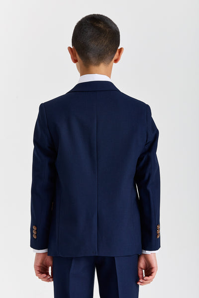 Paul Andrews/ Device Mayfair Kids 3 Piece Suit - Navy Blue