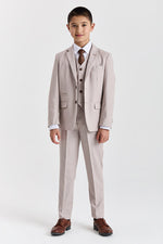 Paul Andrews/ Device Mayfair Kids 3 Piece Suit - Stone