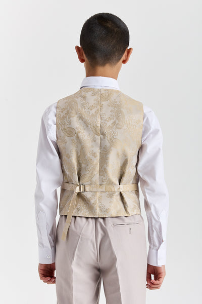 Paul Andrews/ Device Mayfair Kids 3 Piece Suit - Stone
