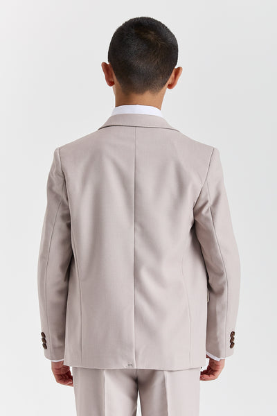 Paul Andrews/ Device Mayfair Kids 3 Piece Suit - Stone