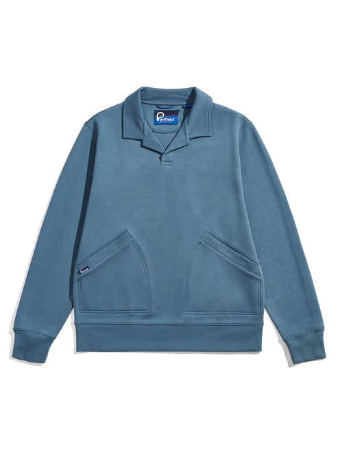 Penfield Cahoon Rugby Shirt - Blue Fusion