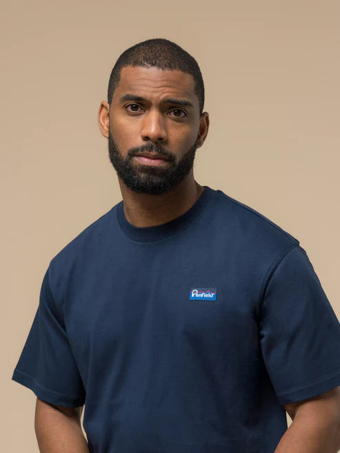 Penfield Original Small Logo T-Shirt - Navy Blue