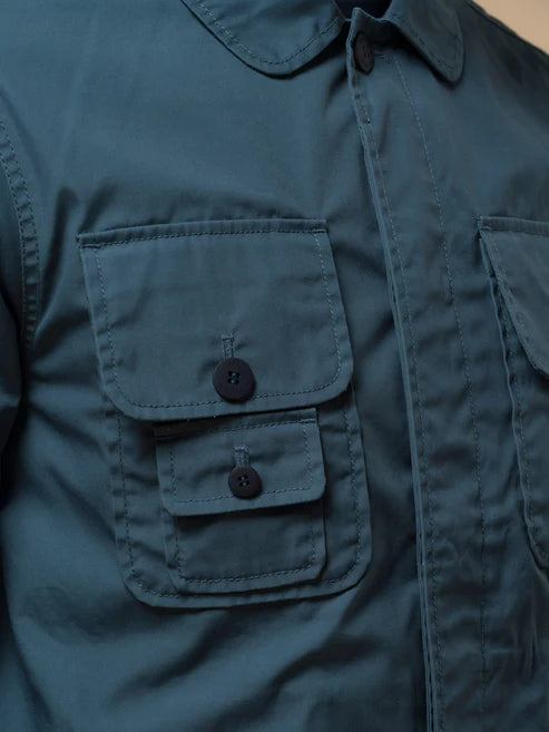 Penfield Quincy Overshirt Jacket - Blue Fusion