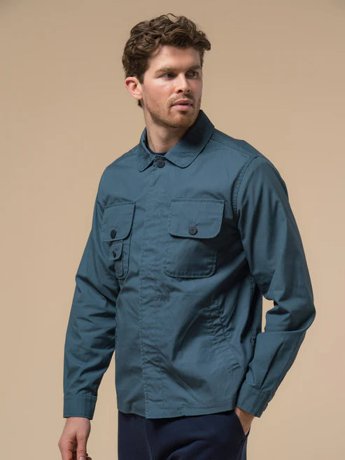 Penfield Quincy Overshirt Jacket - Blue Fusion