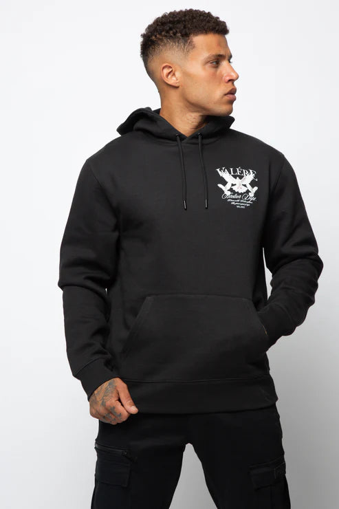 Valere Milano Pertuso Dove Hoodie - Black