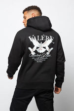 Valere Milano Pertuso Dove Hoodie - Black