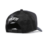 Societe Noir Reflective Mesh Trucker Cap