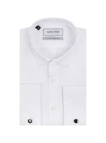 SPECTRE Jake Luxury Double Cuff Suit Shirt - White
