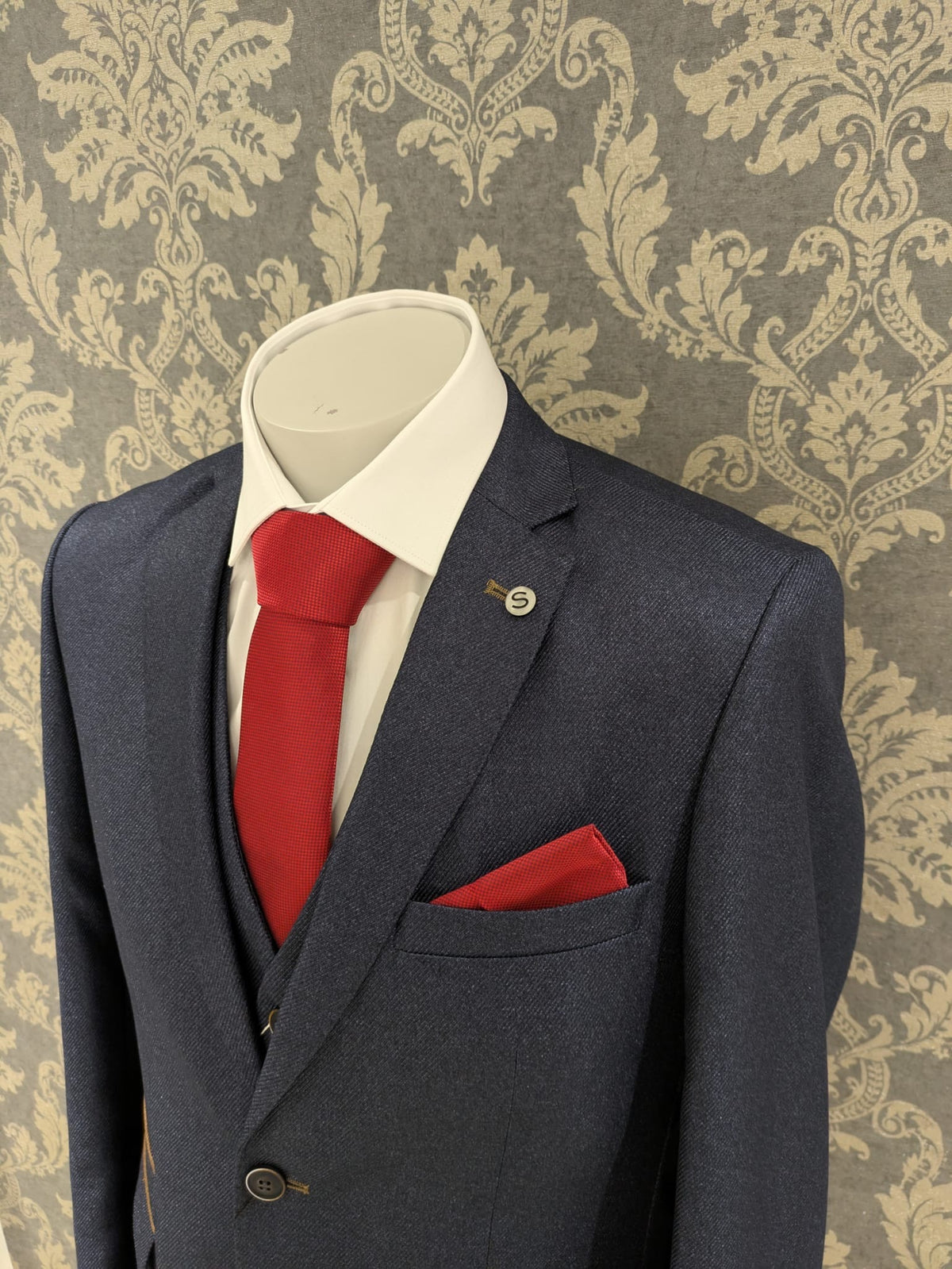Mycroft Blazer Navy Blue