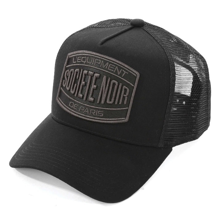 Societe Noir Marais Mesh Trucker Cap