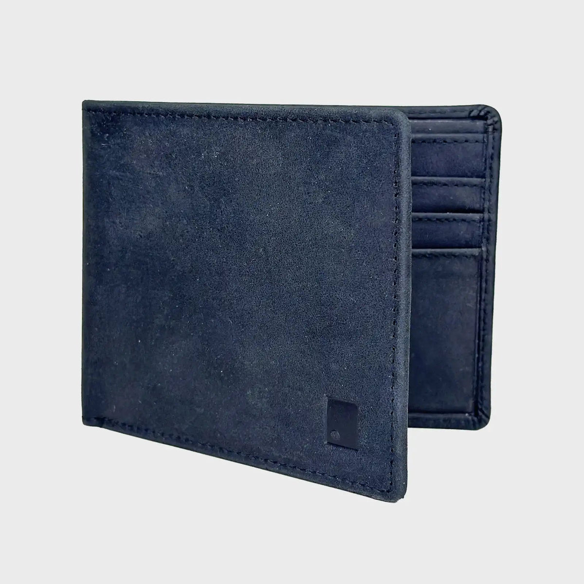 Sophos Basic Card Holder Leather Wallet - Black