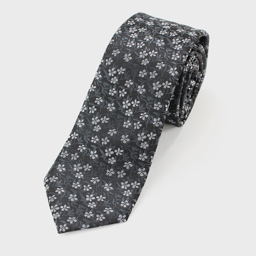 Microfiber Flower Tie