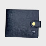 Sophos Pebble Grain Tabbed Wallet - Black