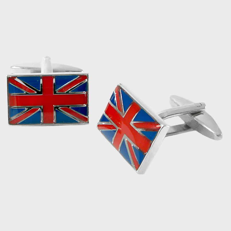 Sophos Union Jack Flag Cufflinks