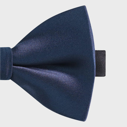 Sophos Classic Smooth Bow Tie - Navy Blue