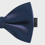 Sophos Classic Smooth Bow Tie - Navy Blue