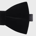 Sophos Dusk Velvet Bow Tie - Black