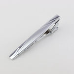 Sophos Triangle Tie Bar - Brushed Silver Finish