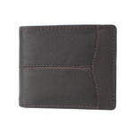 Sophos Wallet Leather Centre Stitch - Brown